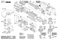 Bosch 0 602 335 034 ---- flat head angle sander Spare Parts